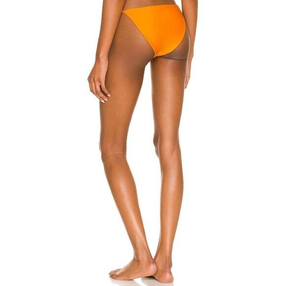 JADE SWIM Bare Minimum Bikini Bottom Sunset Sheen Womens Size Large - Picture 3 of 10